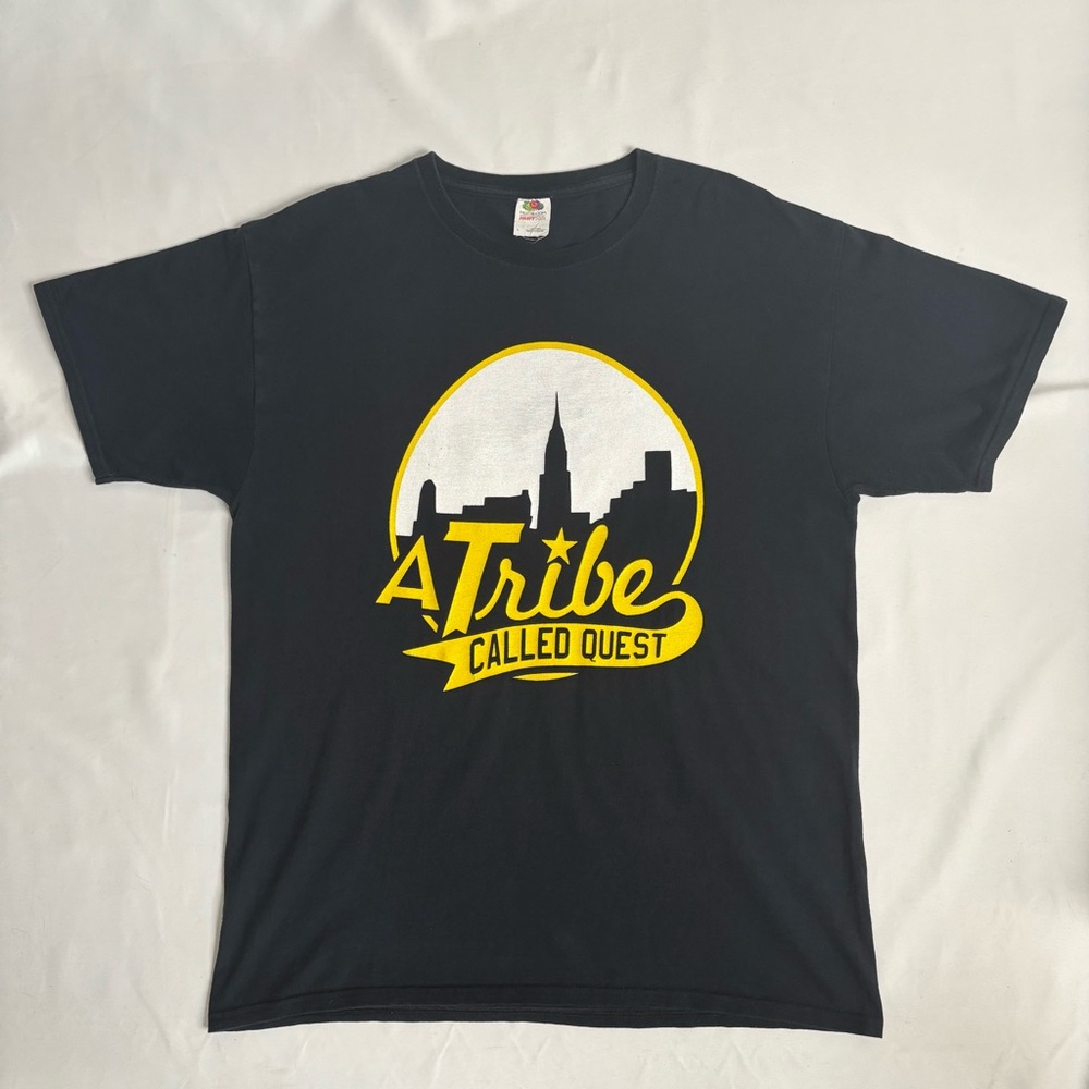 A Tribe Called Quest ATCQ City Skyline Hip Hop Rap T-Shirt Men’s Large Vintage